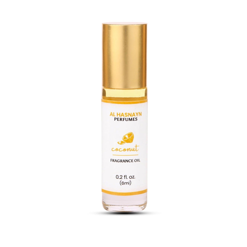Al-Hasnayn Coconut Fragrance Oil Roll-On Perfume bottle 6ml