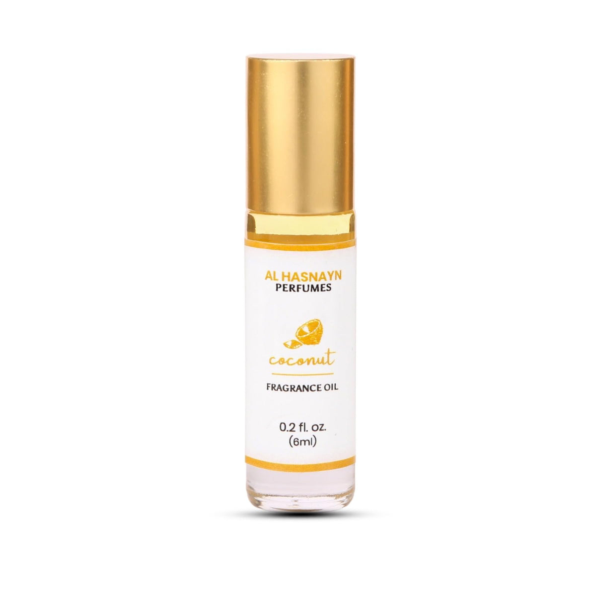 Al-Hasnayn Coconut Fragrance Oil Roll-On Perfume bottle 6ml