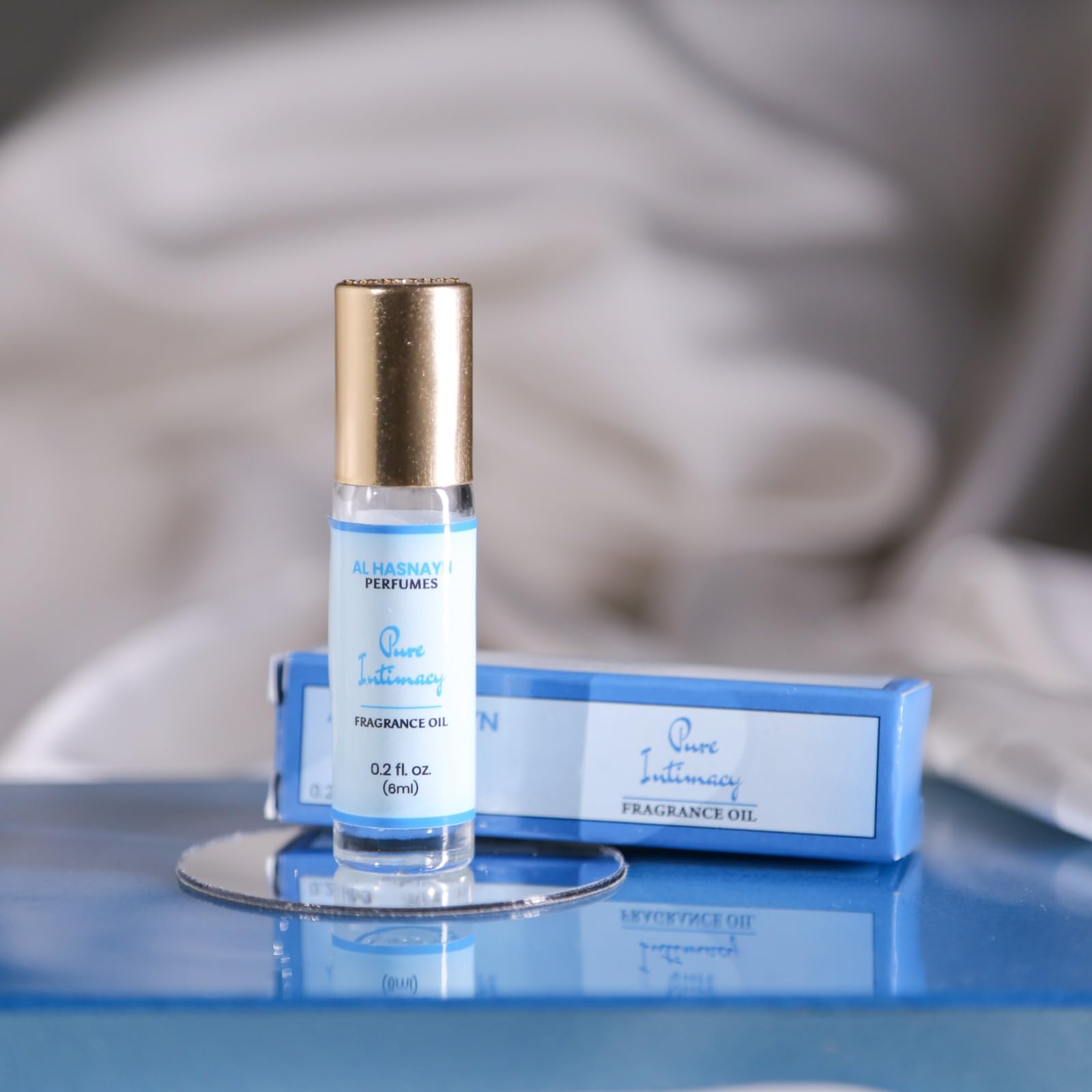 Front view of AL-HASNAYN 6ml Intimacy fragrance oil