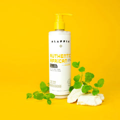 Alaffia packaging displays sulfate-free and clean ingredients claim for reassurance