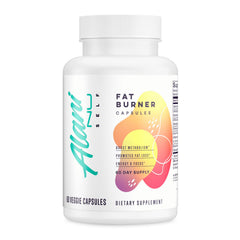 Alani Nu Premium Fat Burner bottle and packaging on white background