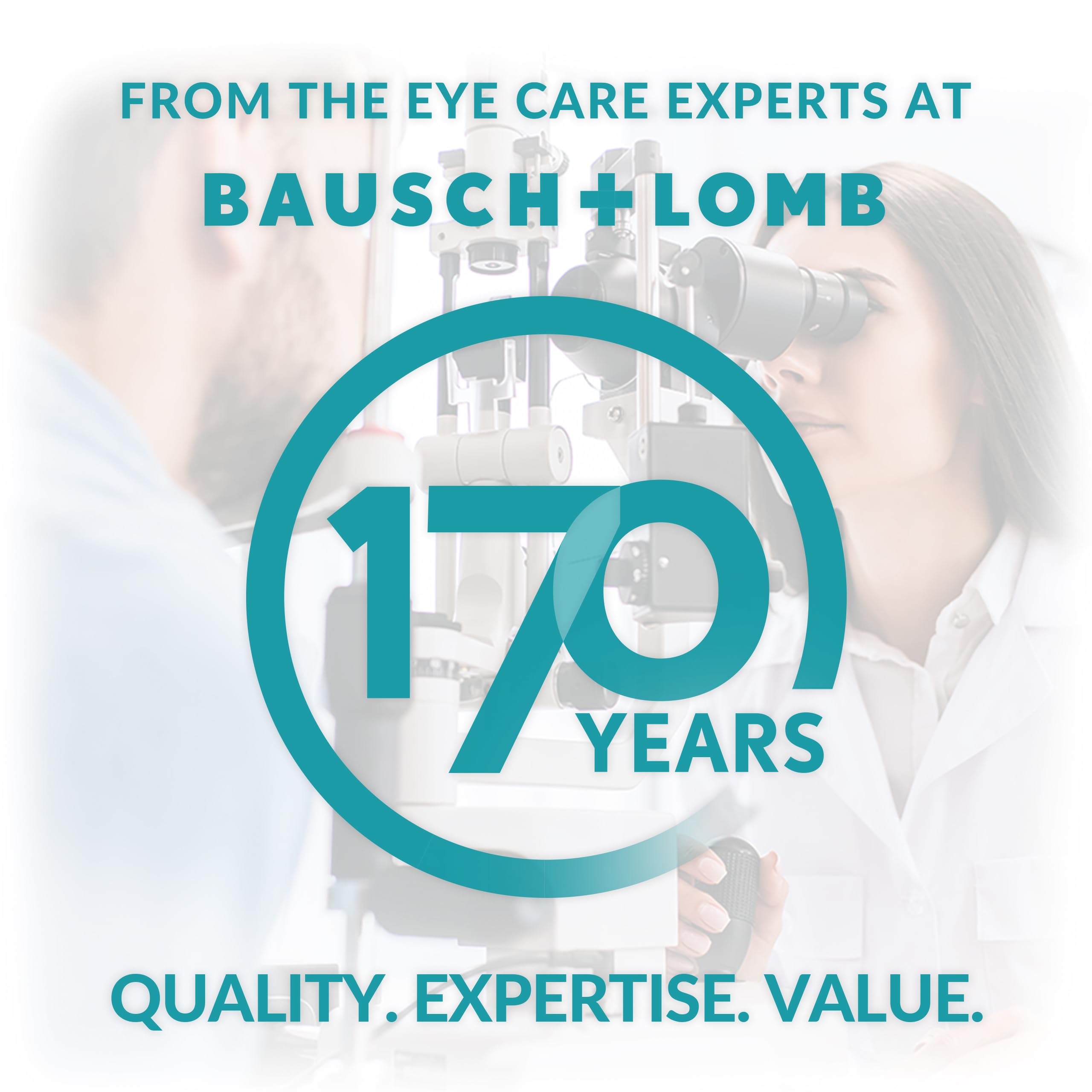 Alaway brand logo communicates trusted eye care from Bausch + Lomb