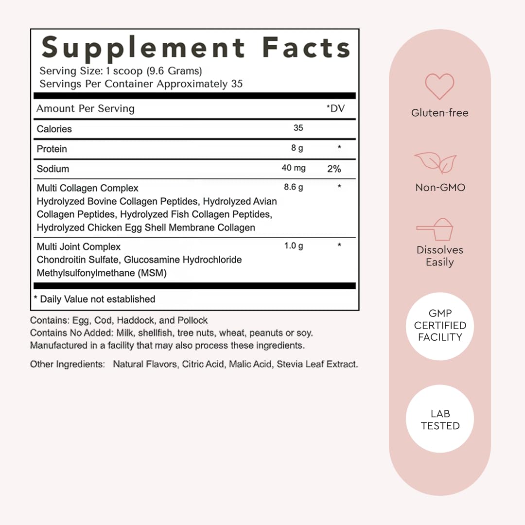 Collagen powder dissolving easily in liquid