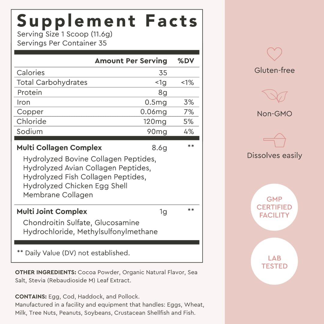 Alaya Naturals collagen powder dissolves easily in water for quick beverage mixing.