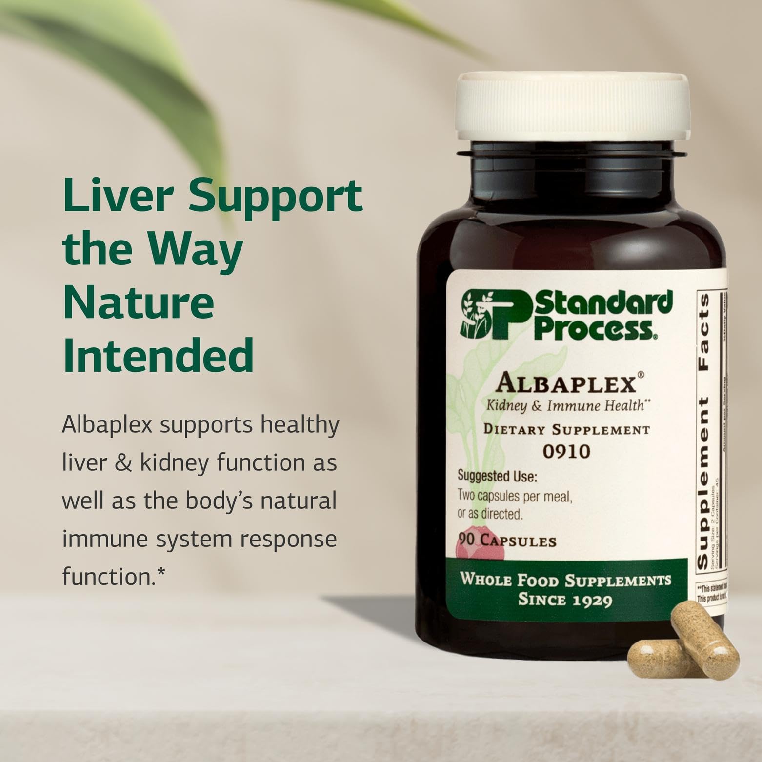Albaplex ingredients for kidney and liver care