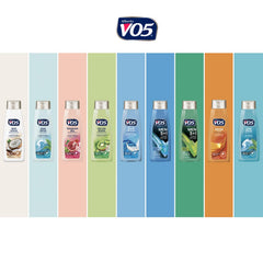 Alberto VO5 Power of Five vitamins list on packaging highlights key nourishment