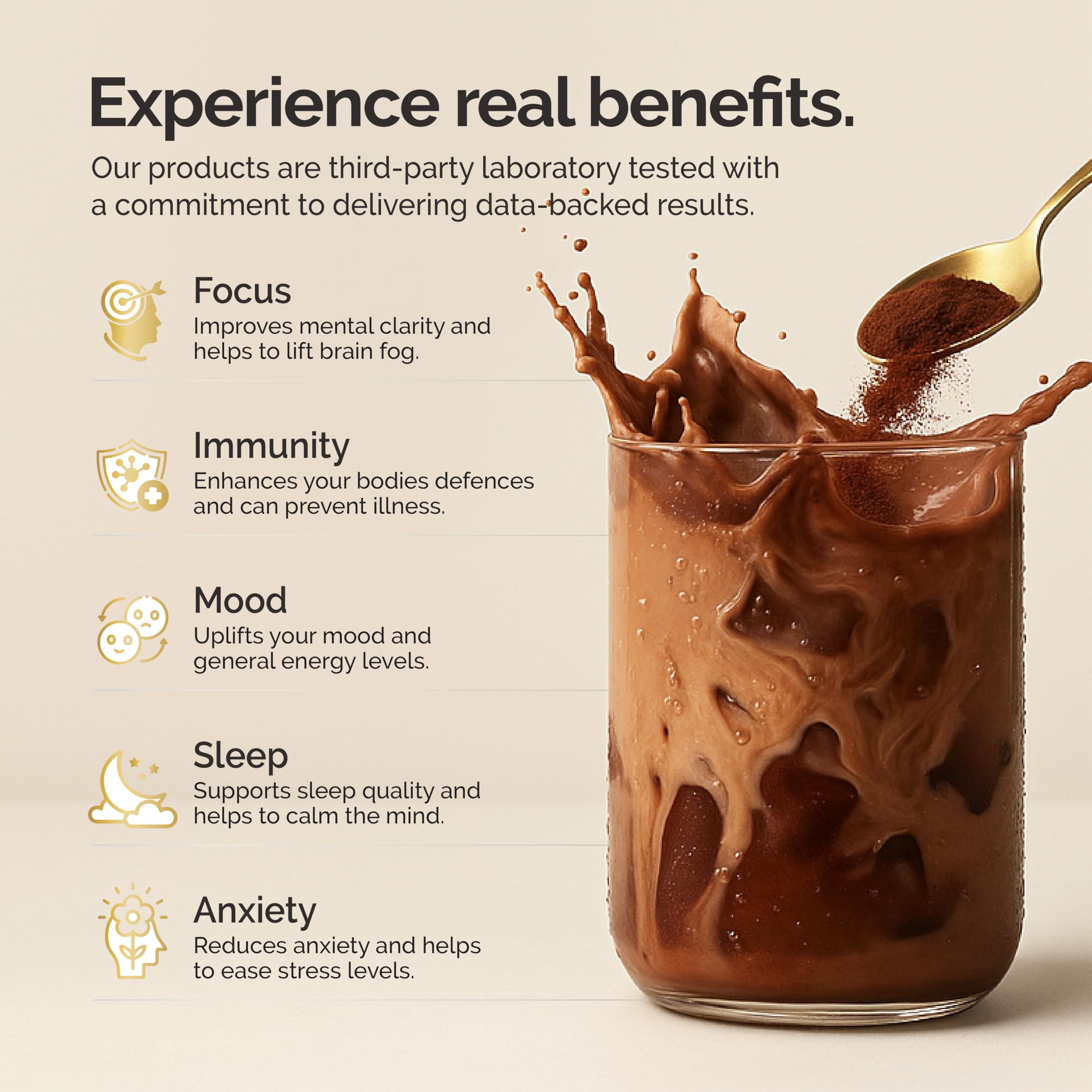 Cordyceps, Shilajit and Astragalus ingredients in formula