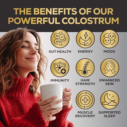 Ingredients and scoop for Alcami Elements Colostrum Powder