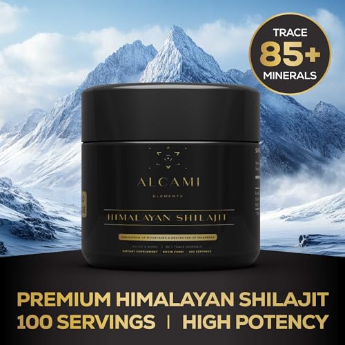 Close-up of Alcami Shilajit resin texture