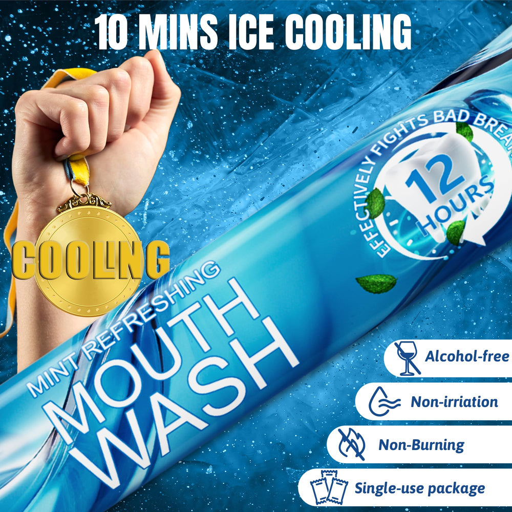 Alcohol-free fluoride-free mouthwash for oral care