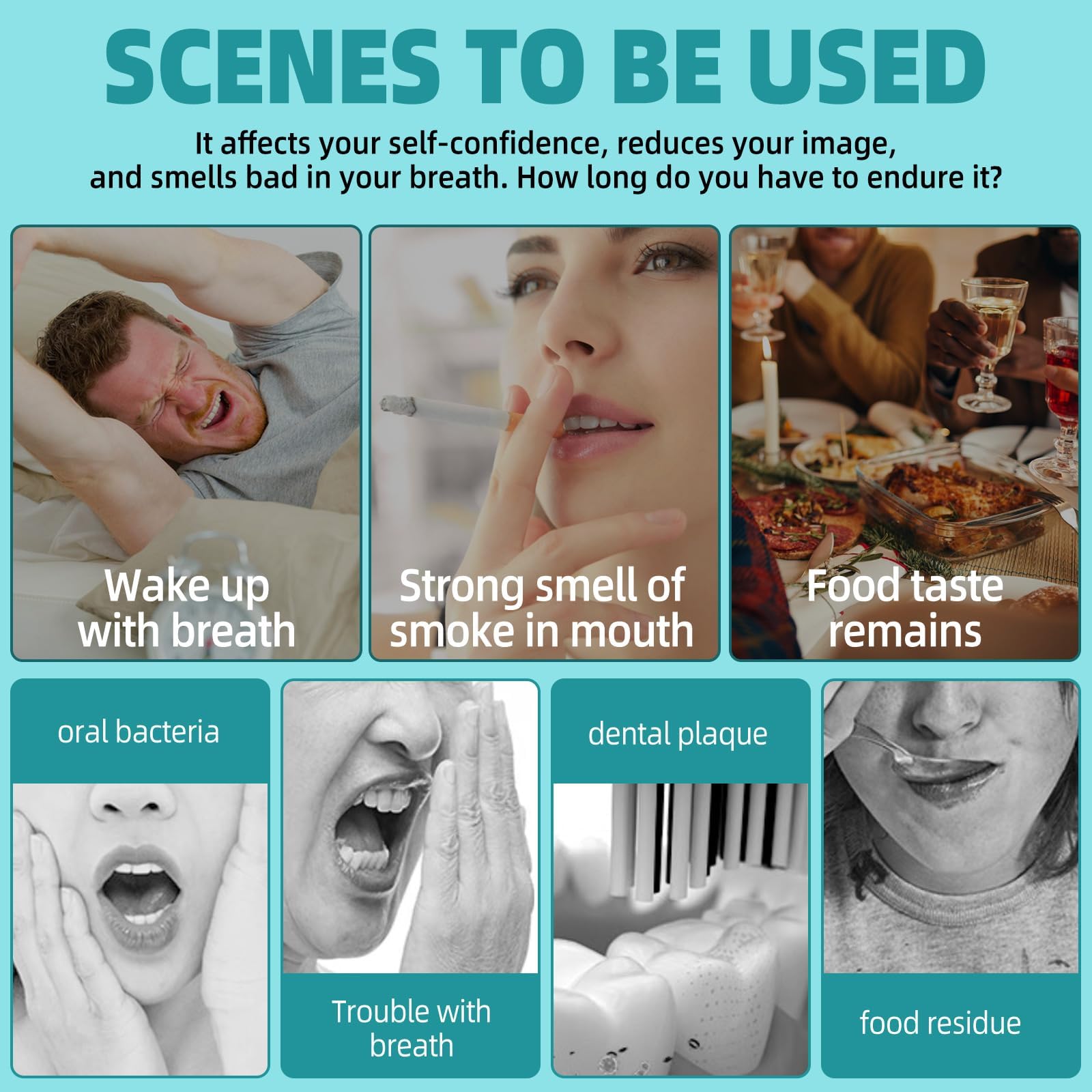 Alcohol-free mouthwash gentle on sensitive gums