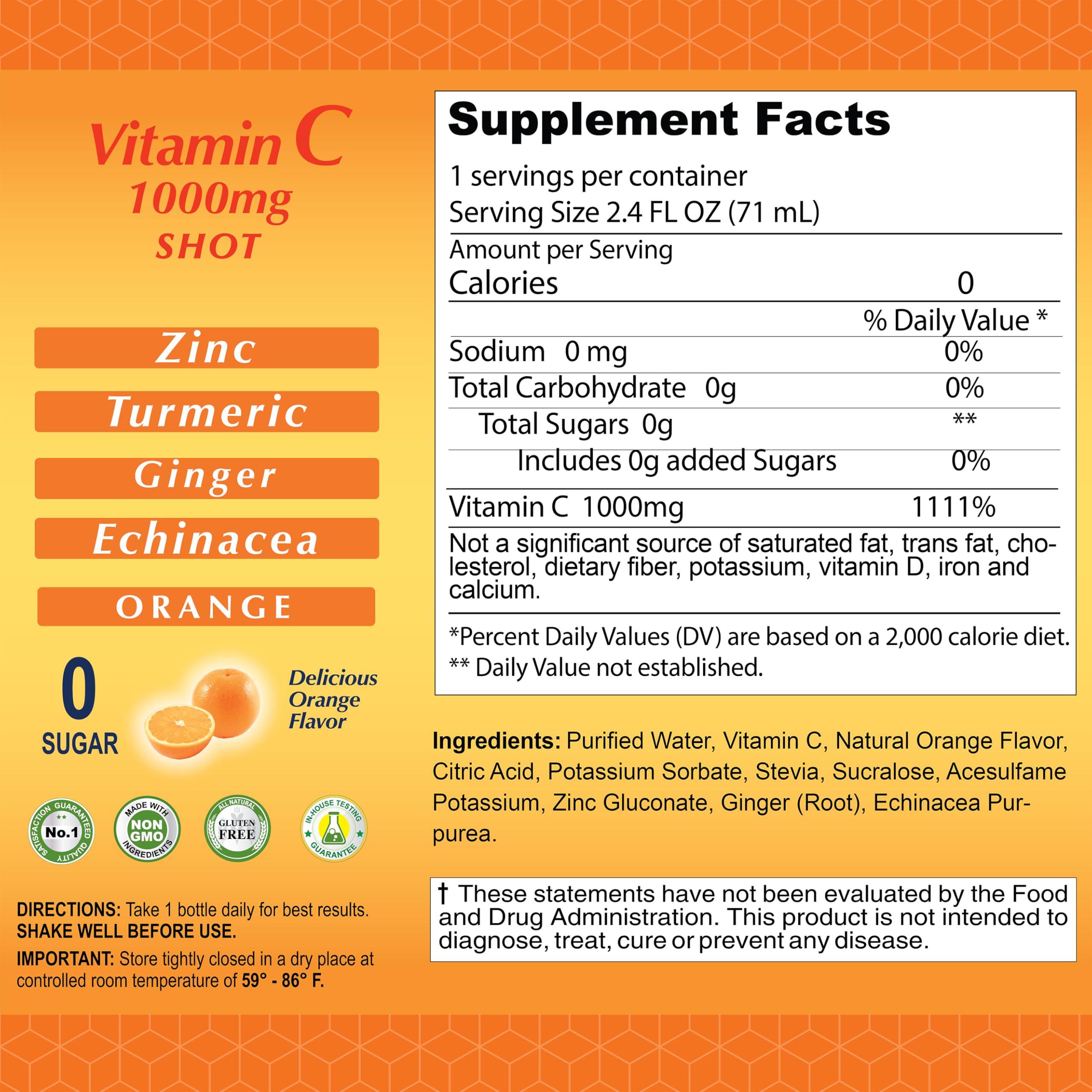 User adds ALFA VITAMINS Vitamin C Shot to daily routine.