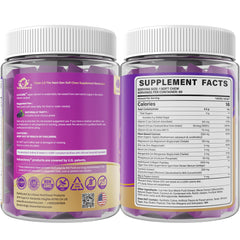 Lifestyle image of adults using calcium gummies for bone support