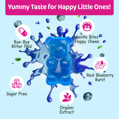 Algae-derived omega-3 DHA:EPA ratio 7:1 in kids gummies