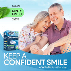 Aligners and mouth guards with cleaning tablets for cleaning