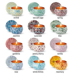 Close-up of 2.5oz soy wax candle jar