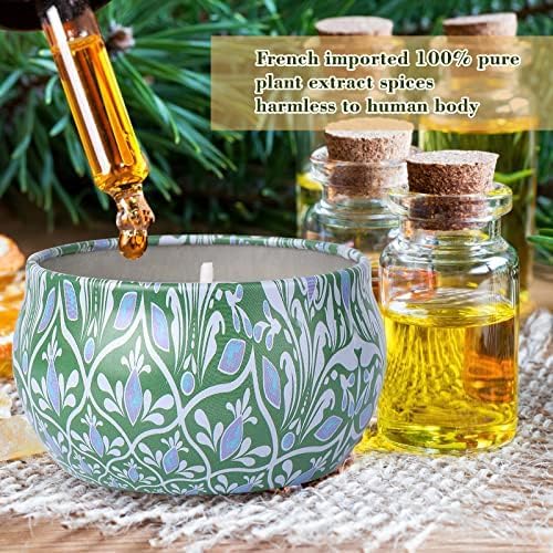 Decorative pattern on reusable candle jar