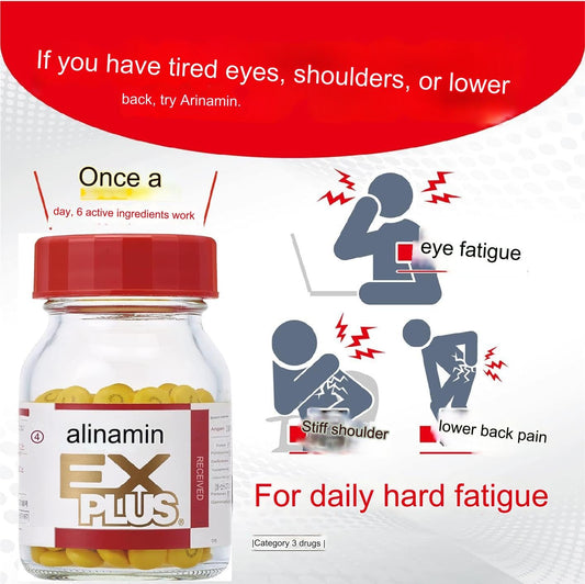 ALINAMIN EX Plus Vitamin B1 B6 B12 120 tablets box - box 2