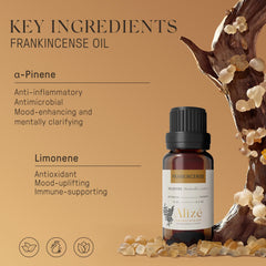 Packaging of Alizé Aromatherapy Frankincense essential oil