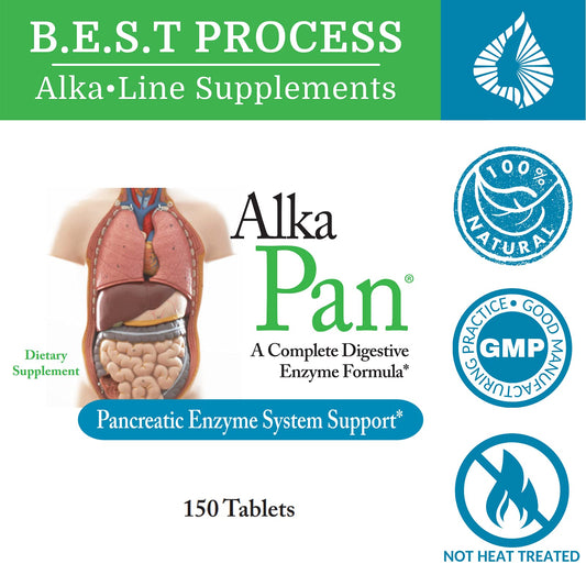 Alka•Pan product label with natural ingredients