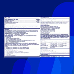 Alka-Seltzer dose instructions show dissolving two tablets in four ounces of water.
