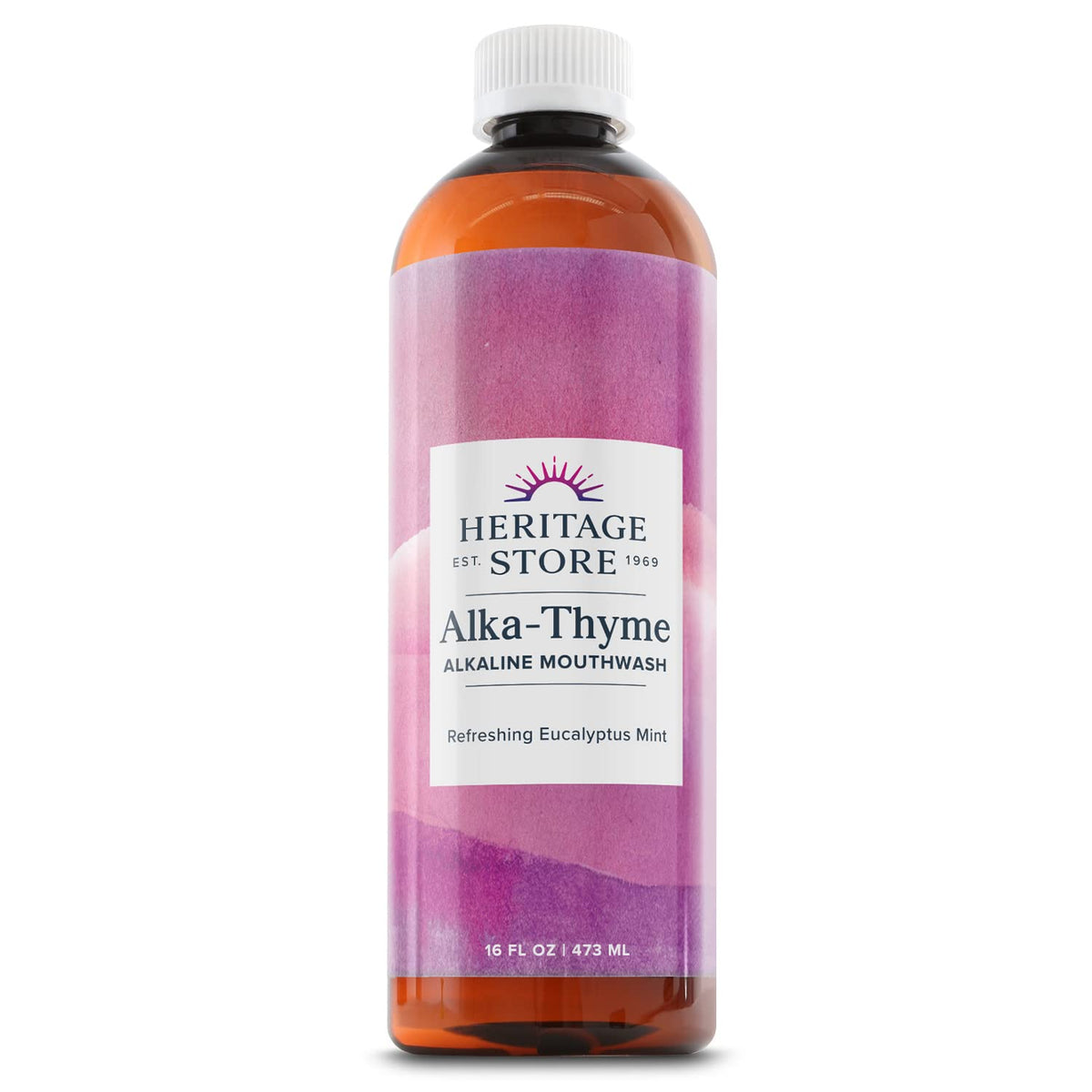 Alka-Thyme Mouthwash 16 oz bottle