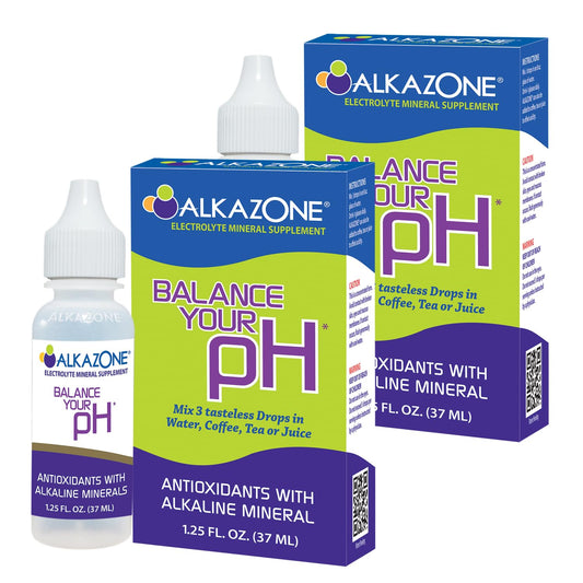 Alkazone pH booster drops bottle front view