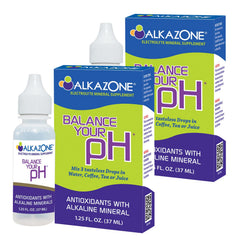 Alkazone pH booster drops bottle front view