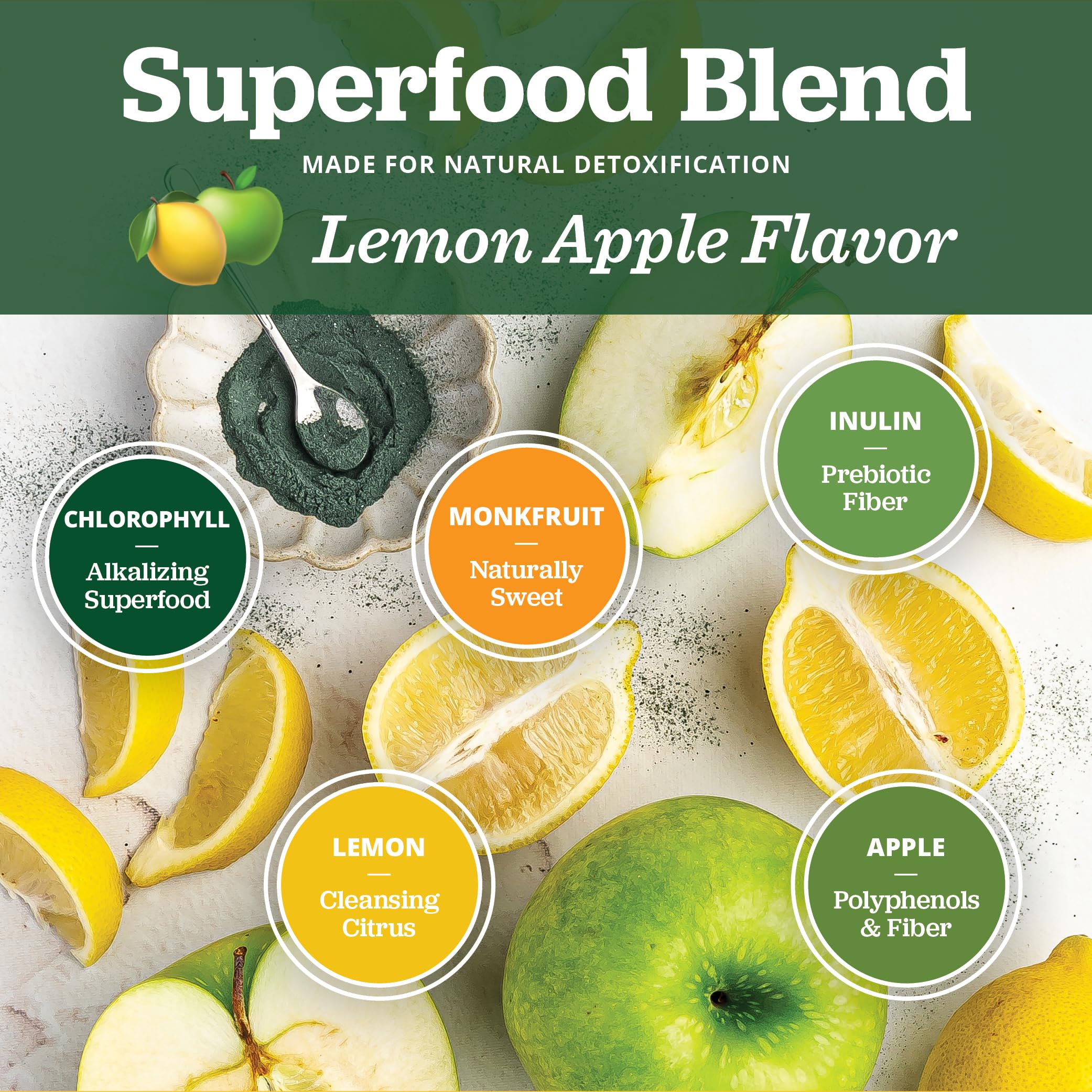 All About Juicing Chlorophyll Shot stick-pack mess-free on-the-go