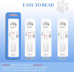 Test kit suitable for all dog and cat breeds and sizes