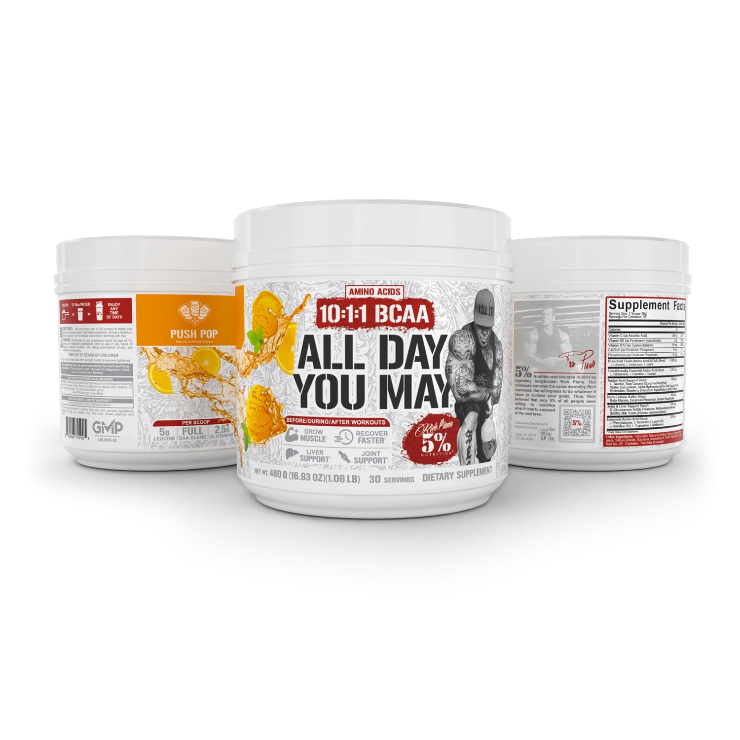 Using AllDayYouMay BCAA powder during workout