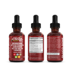 All-in-one cinnamon supplement liquid drops