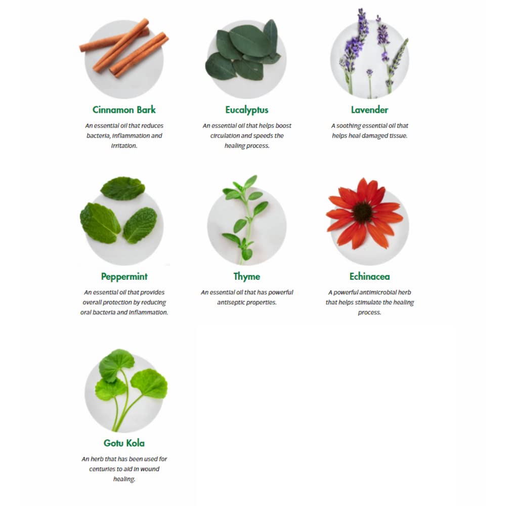 All-natural, gluten-free, non-GMO vegan oral care