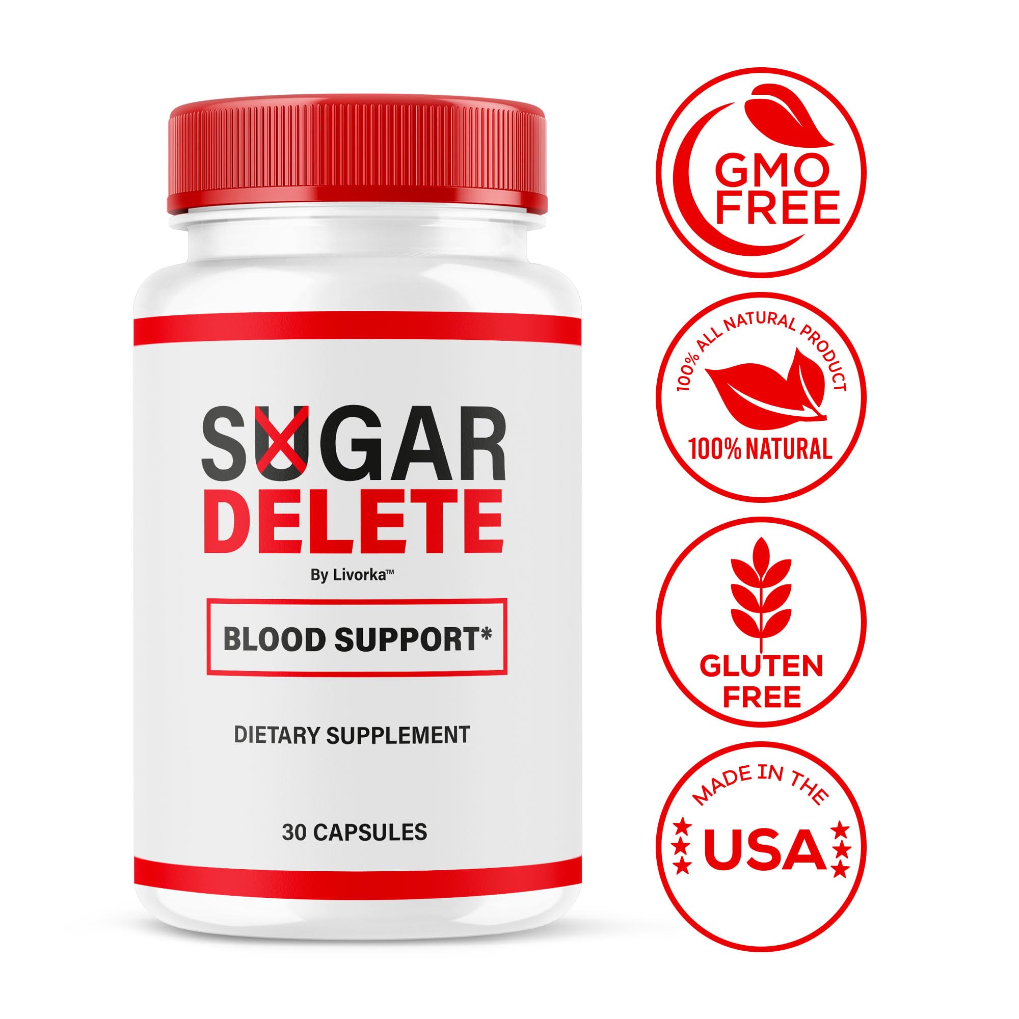 All-natural ingredients used in Sugar Delete