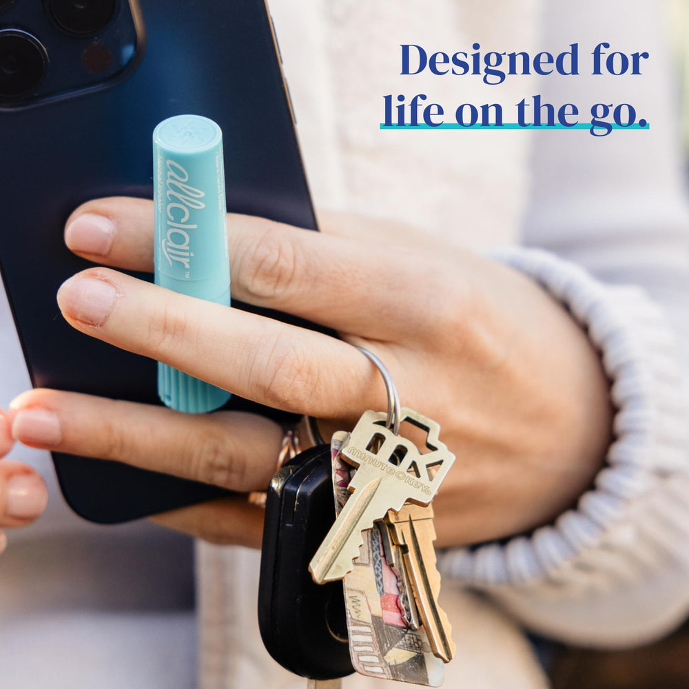 Allclair Nausea Relief Inhaler may ease migraine-related nausea on demand.