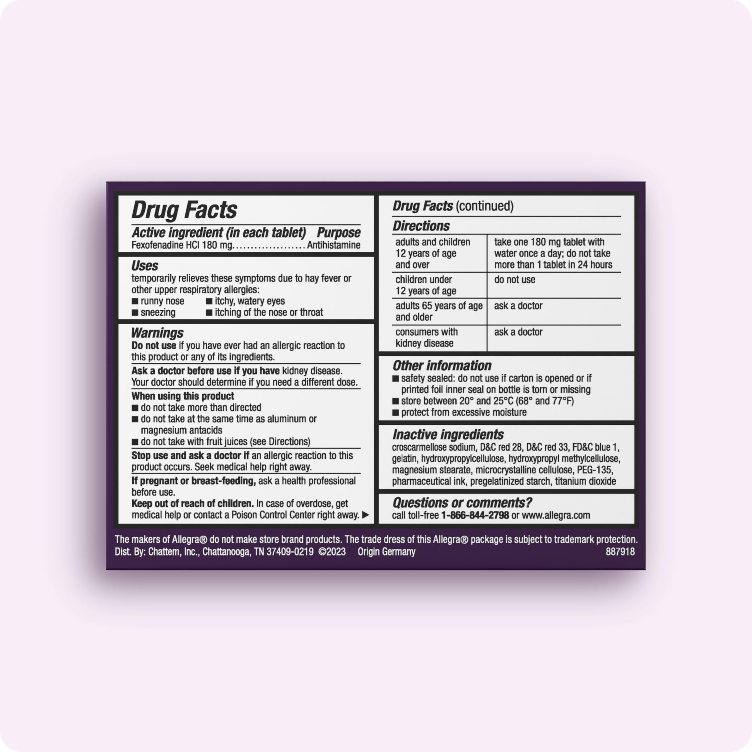 Allegra gelcaps close-up showing small capsules designed for quick, non-drowsy relief.