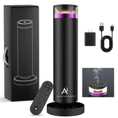 Allen Admonds waterless diffuser front view for wide-room fragrance coverage up to 1500 sq ft.