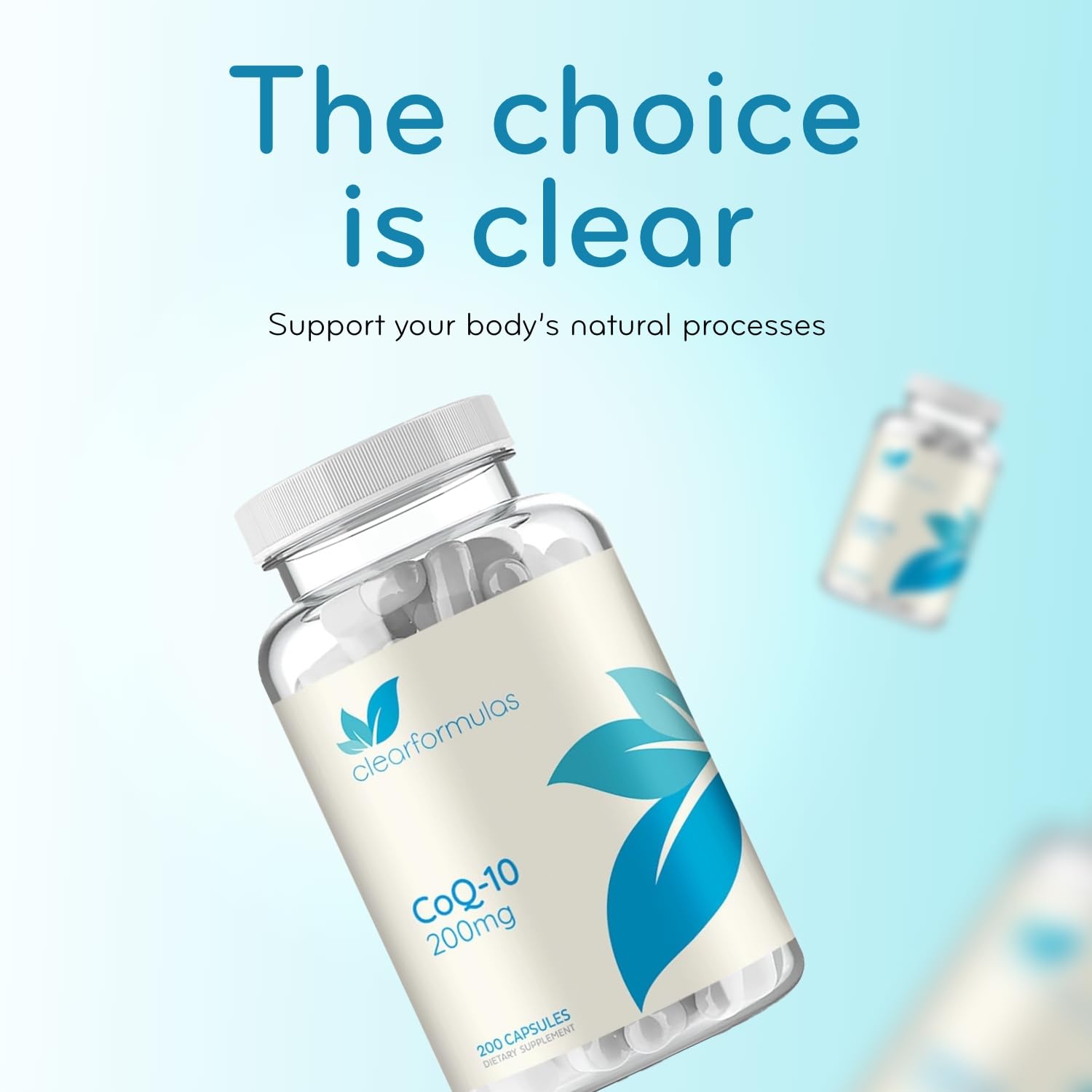 Allergen-free CoQ10 formula without common additives