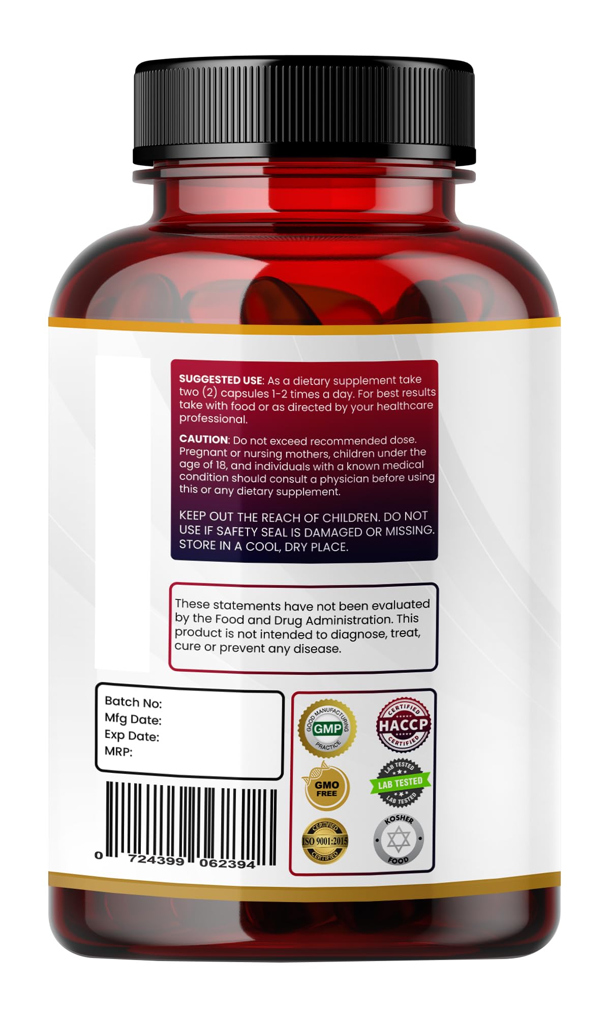 Allergen-conscious vegan labeling