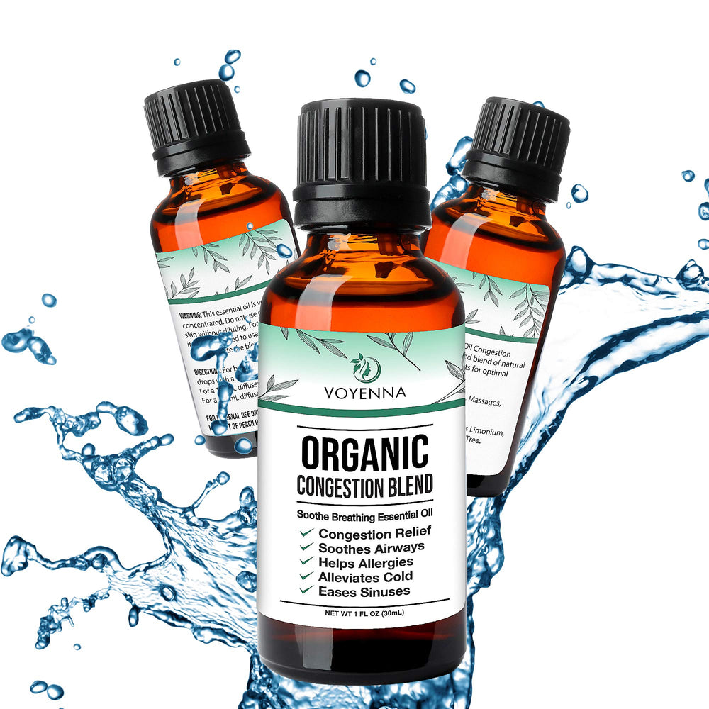 Allergy relief and clear airways with essential oil blend