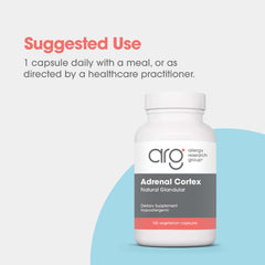 Information on range-fed animal sourcing for glandular supplement