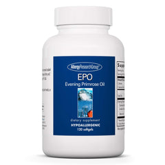 Allergy Research Group EPO bottle with 500mg evening primrose oil softgels