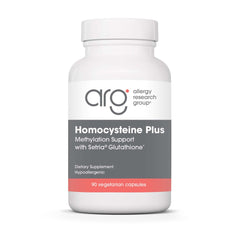 Allergy Research Group Homocysteine Plus bottle with 90 vegetarian capsules