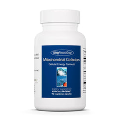 Bottle front of Allergy Research Group Mitochondrial Cofactors - 90 vegetarian capsules