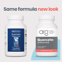 Quercetin Bioflavonoids capsules on white background