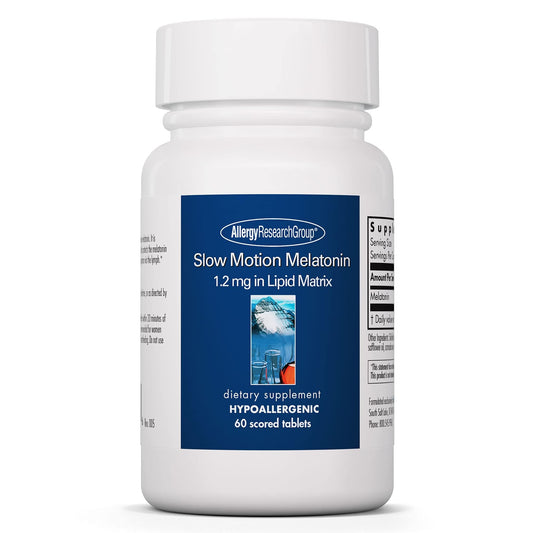 Allergy Research Group Slow Motion Melatonin 1mg bottle - 60 count