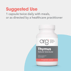 Usage instructions showing recommended daily dosage