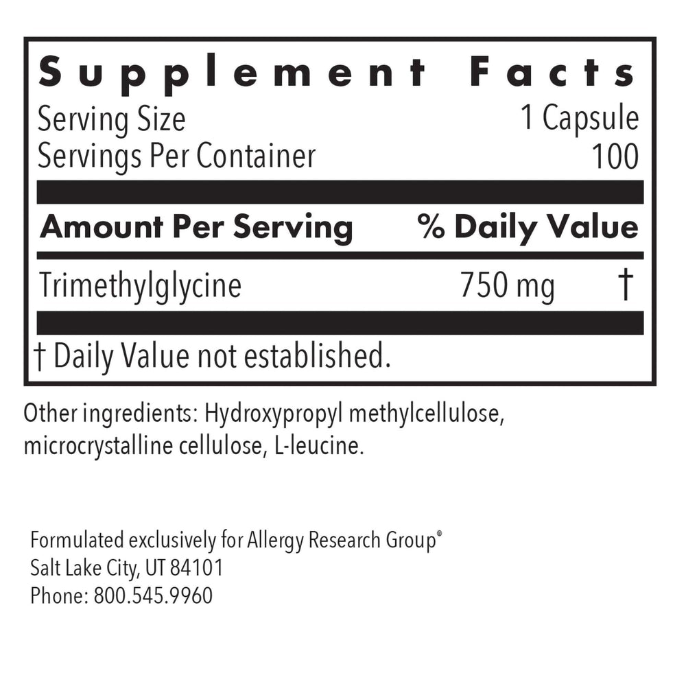 Supplement bottle on a white background showing 100 capsules