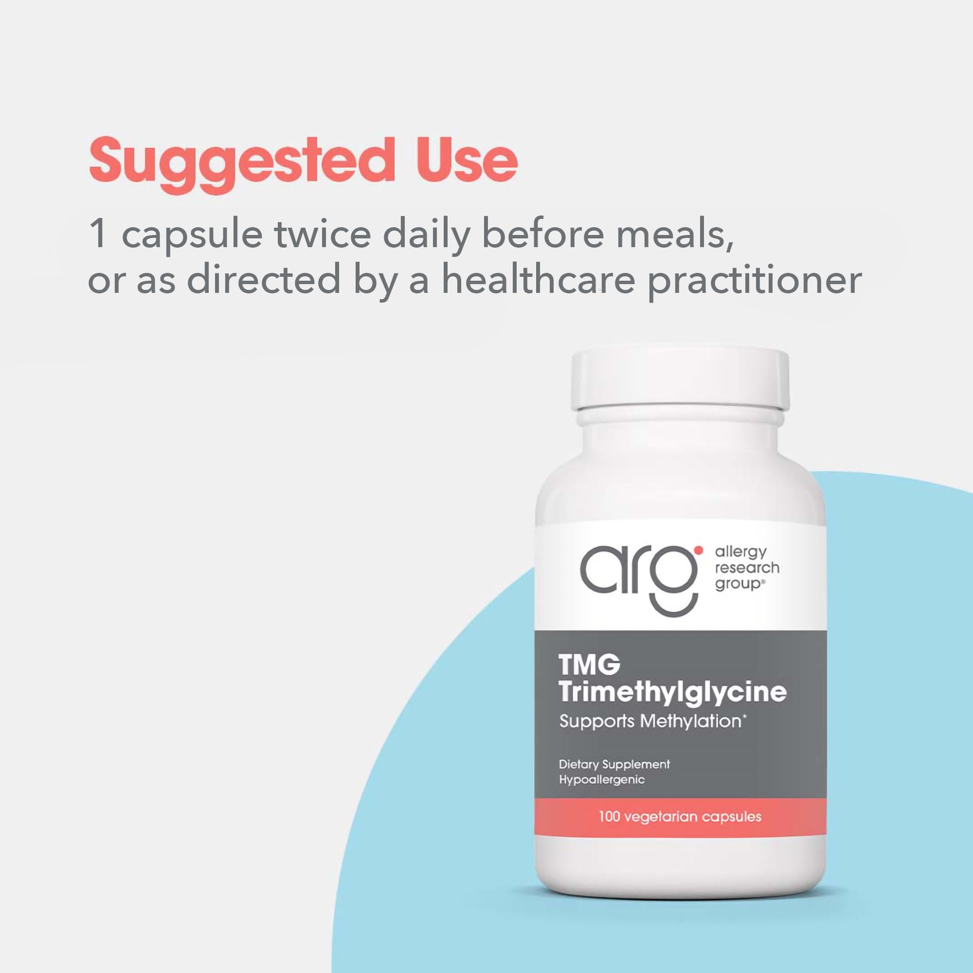 Professional-grade hypoallergenic supplement concept