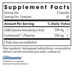 Detailed ingredients and purity for Zen GABA L-Theanine